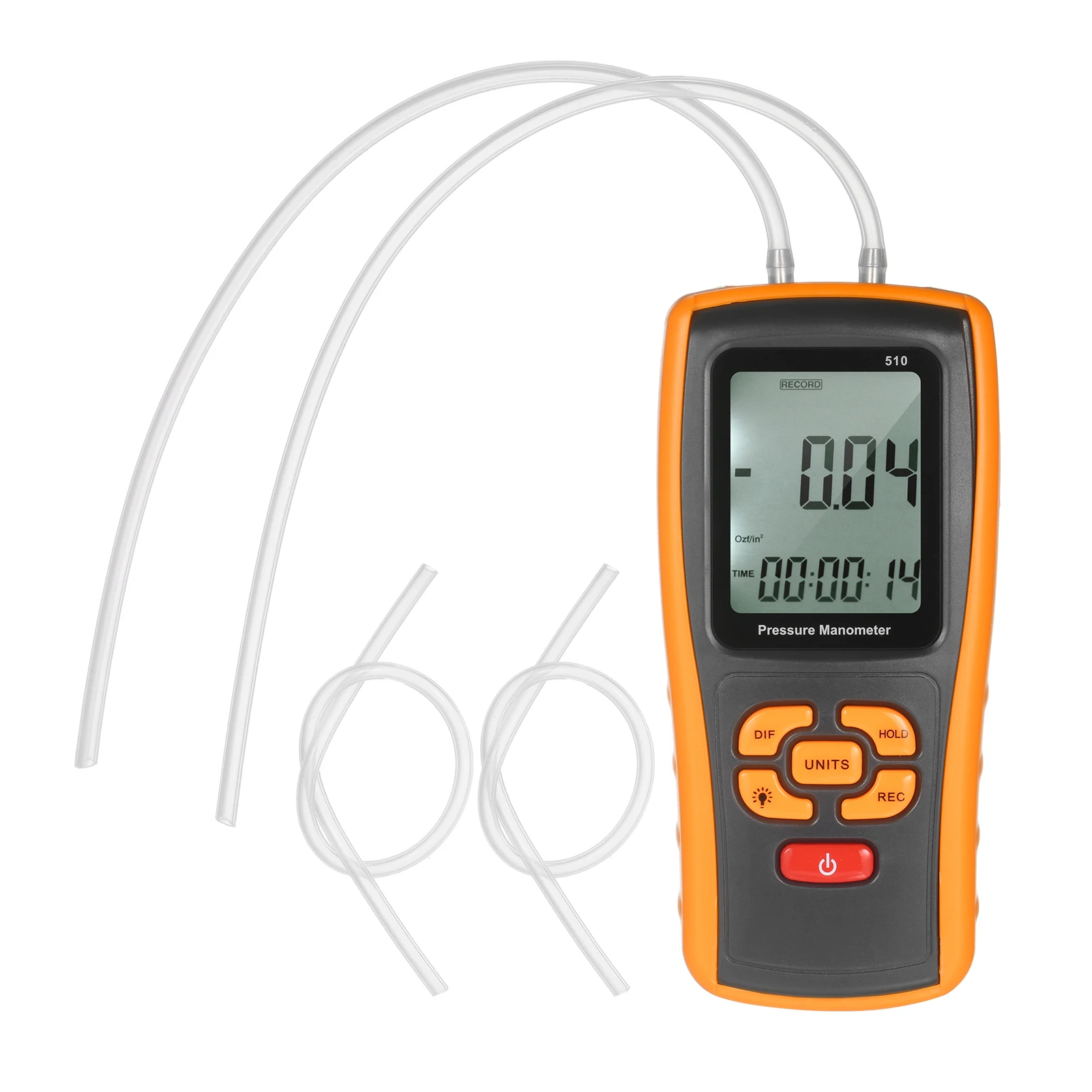 Precision Digital Manometer ±10 kPa Air Pressure Meter Differential Pressure Gauge Micromanometer for Gas Valves Pressure
Precision Digital Manometer ±10 kPa Air Pressure Meter Differential Pressure Gauge Micromanometer for Gas Valves Pressure