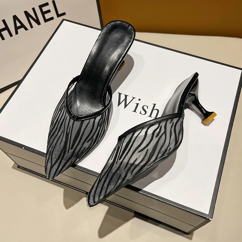 Женские мюли, Женская Повседневная сетчатая обувь на каблуке для лета, черные женские сандалии, женская обувь, женские мюли, сандалии
Женские мюли, Женская Повседневная сетчатая обувь на каблуке для лета, черные женские сандалии, женская обувь, женские мюли, сандалии