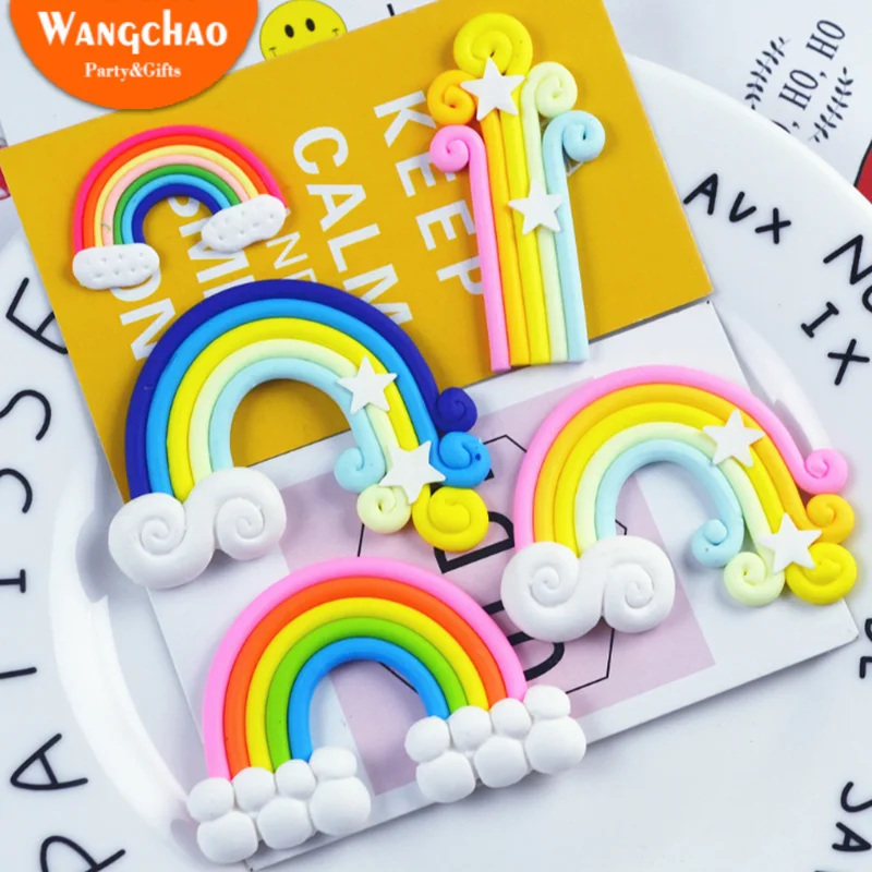 Funny Colorful 3D Rainbow Clouds Happy Birthday Cake Topper Wedding Baby Shower Cake Wrapper Party Supplies
Funny Colorful 3D Rainbow Clouds Happy Birthday Cake Topper Wedding Baby Shower Cake Wrapper Party Supplies