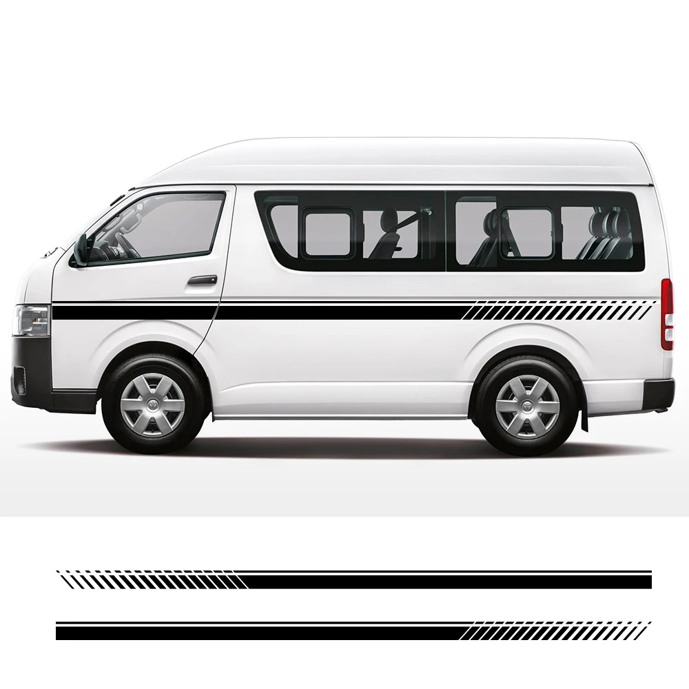 2PCS Car Door Waist Line Side Racing Stripes Decorative Stickers for Toyota Hiace Auto Body Decor Vinyl Film Decals Accessories
2PCS Car Door Waist Line Side Racing Stripes Decorative Stickers for Toyota Hiace Auto Body Decor Vinyl Film Decals Accessories