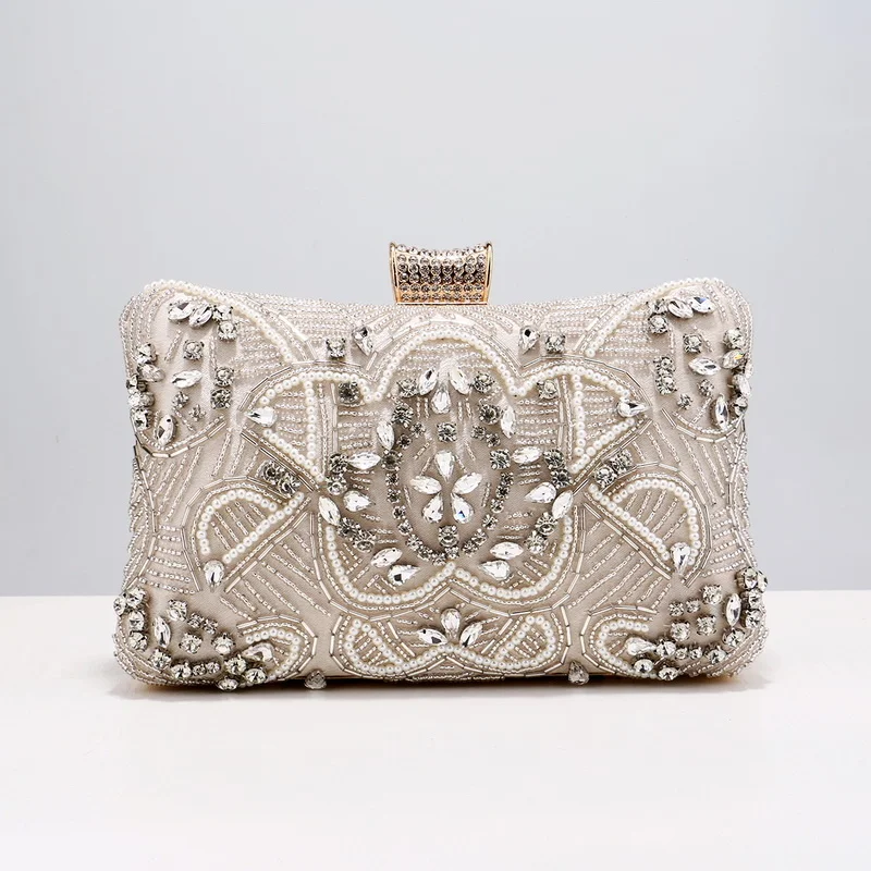 New Arrival Beading Women Day Clutches One Side Party Fashion Diamonds Embroidery Handbags Gift Bridal Wedding Evening Bags
New Arrival Beading Women Day Clutches One Side Party Fashion Diamonds Embroidery Handbags Gift Bridal Wedding Evening Bags