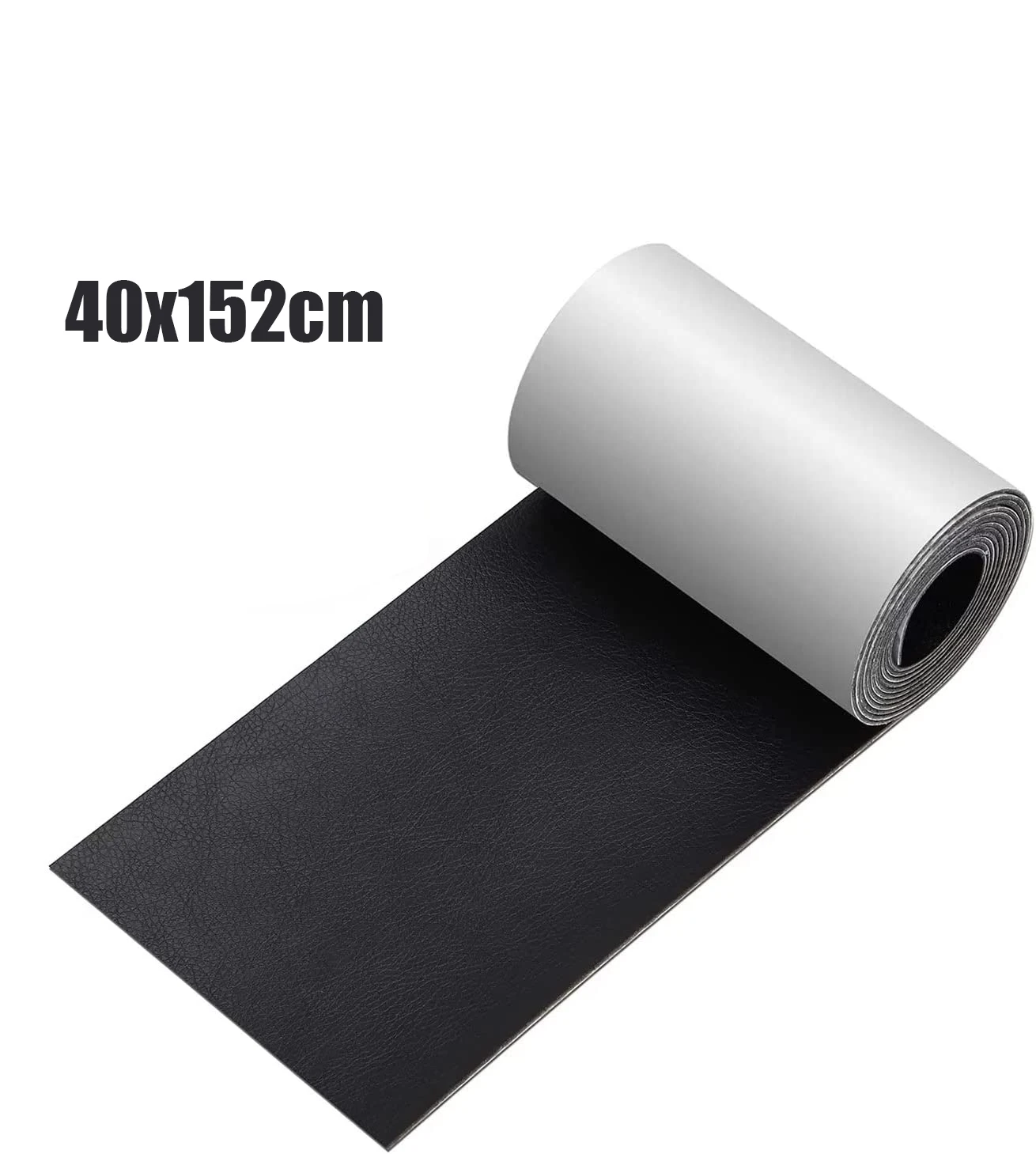 

40x152cm Leather Repair Patch Tape for Couches Self-Adhesive refinisher cuttable for Furniture Sofa Vinyl Car Seats Couch Chairs
