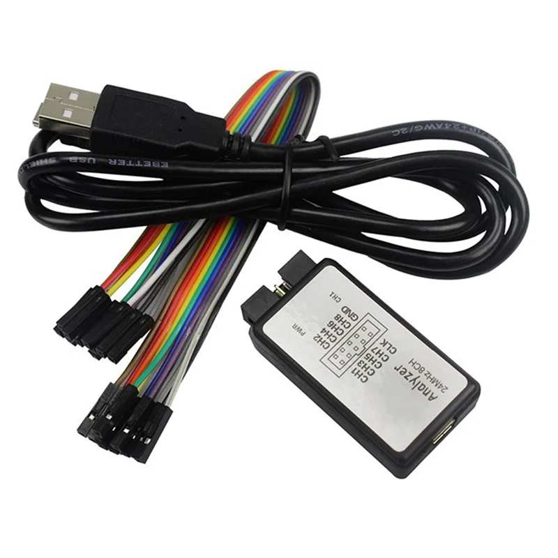 USB логический анализатор, микрокомпьютер с одним чипом, подходит для инструмента отладки ARM FPGA, отбор 24 м, 8 каналов
USB логический анализатор, микрокомпьютер с одним чипом, подходит для инструмента отладки ARM FPGA, отбор 24 м, 8 каналов