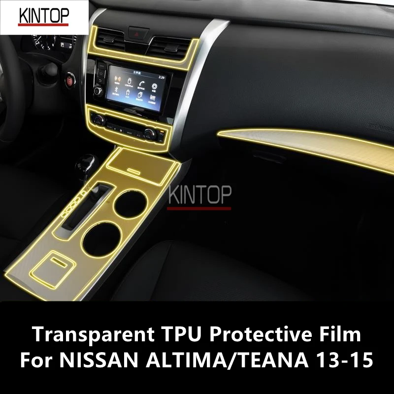 For NISSAN ALTIMA/TEANA 13-15 Car Interior Center Console Transparent TPU Protective Film Anti-scratch Repair Film Accessories
For NISSAN ALTIMA/TEANA 13-15 Car Interior Center Console Transparent TPU Protective Film Anti-scratch Repair Film Accessories
