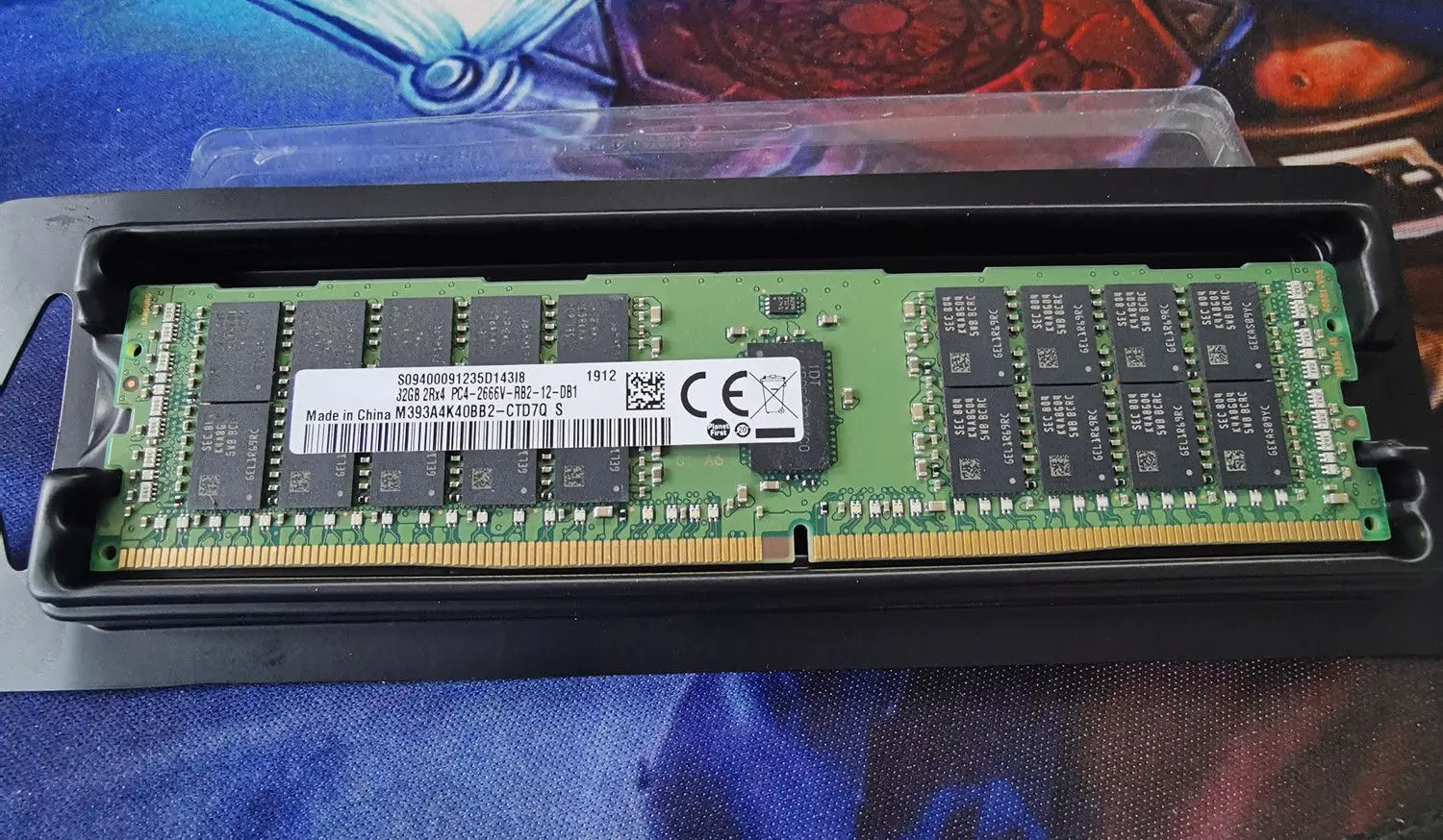 Оперативная память использует серверную память M393A4K40CB2-CTD7Y/6Q DDR4 REG ECC 32G 2666
Оперативная память использует серверную память M393A4K40CB2-CTD7Y/6Q DDR4 REG ECC 32G 2666