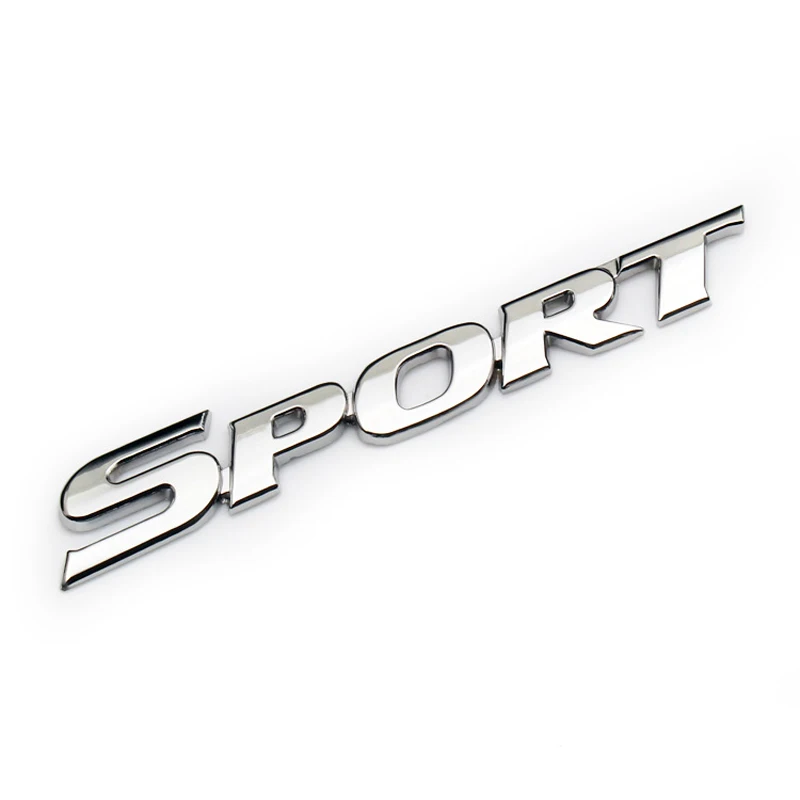 3D Chrome ABS автомобильные буквы логотип SPORT эмблема значок спортивные наклейки аксессуары для заднего багажника автомобиля
3D Chrome ABS автомобильные буквы логотип SPORT эмблема значок спортивные наклейки аксессуары для заднего багажника автомобиля