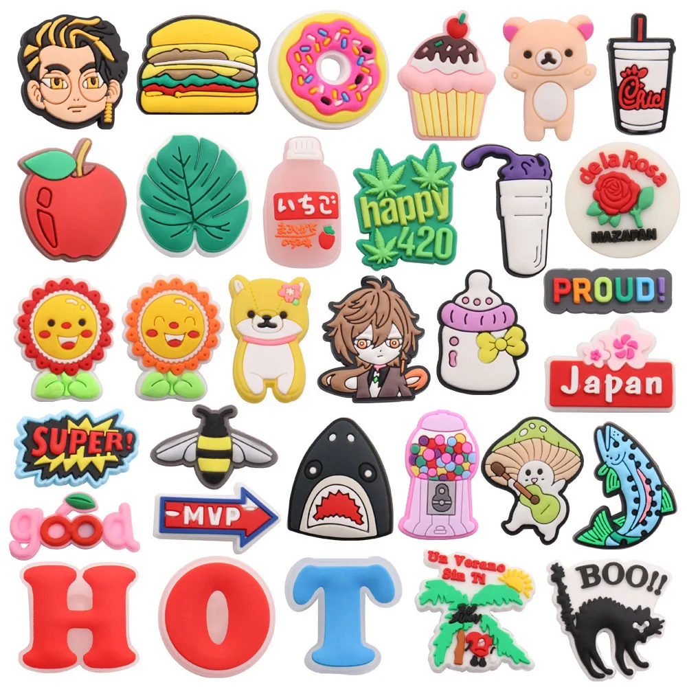 50 шт. оптовая продажа, роза, Пончик, торт, Акула, дети, Кроксы, очаровательные тапочки, Пряжка для обуви, украшения, подходит для браслета Jibz
50 шт. оптовая продажа, роза, Пончик, торт, Акула, дети, Кроксы, очаровательные тапочки, Пряжка для обуви, украшения, подходит для браслета Jibz