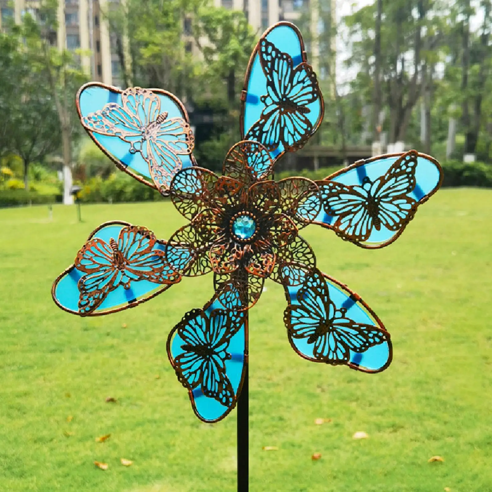 Hot Dropshipping Magical Metal Windmill Outdoor Wind Yard Wind Catchers Garden Spinners Jardin Decoration Décoration Patio S1x3
Hot Dropshipping Magical Metal Windmill Outdoor Wind Yard Wind Catchers Garden Spinners Jardin Decoration Décoration Patio S1x3