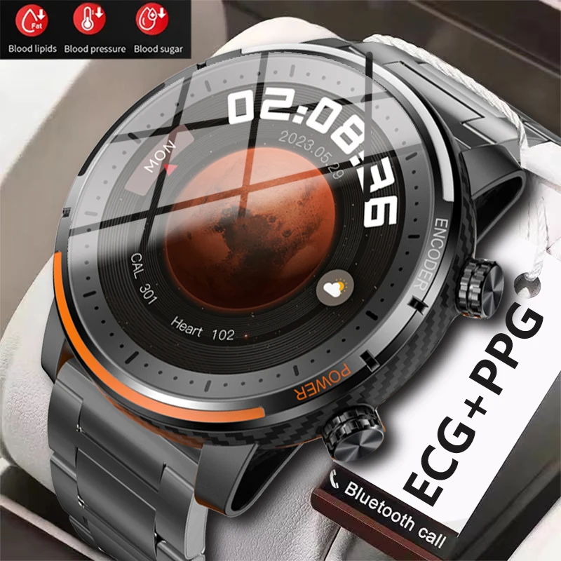 2023 Healthy Blood Sugar Smart Watch Men ECG+PPG Precise Heart Rate Smartwatch Voice assistant 123+Sport mode Waterproof Watch
2023 Healthy Blood Sugar Smart Watch Men ECG+PPG Precise Heart Rate Smartwatch Voice assistant 123+Sport mode Waterproof Watch