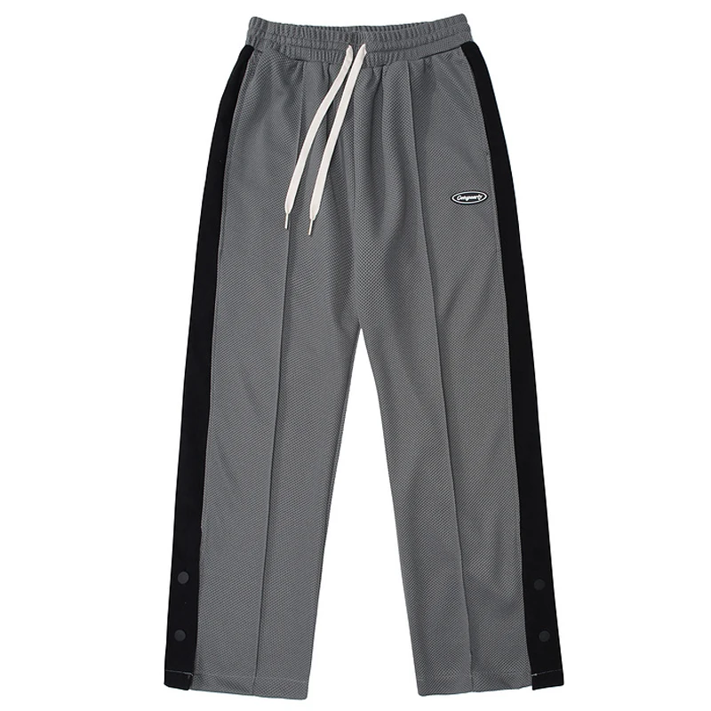 Мужские ретро брюки большого размера с пэчворком прямые джоггеры унисекс брюки мербау 2022 SS Harajuku с эластичным поясом спортивные брюки 
Мужские ретро брюки большого размера с пэчворком прямые джоггеры унисекс брюки мербау 2022 SS Harajuku с эластичным поясом спортивные брюки