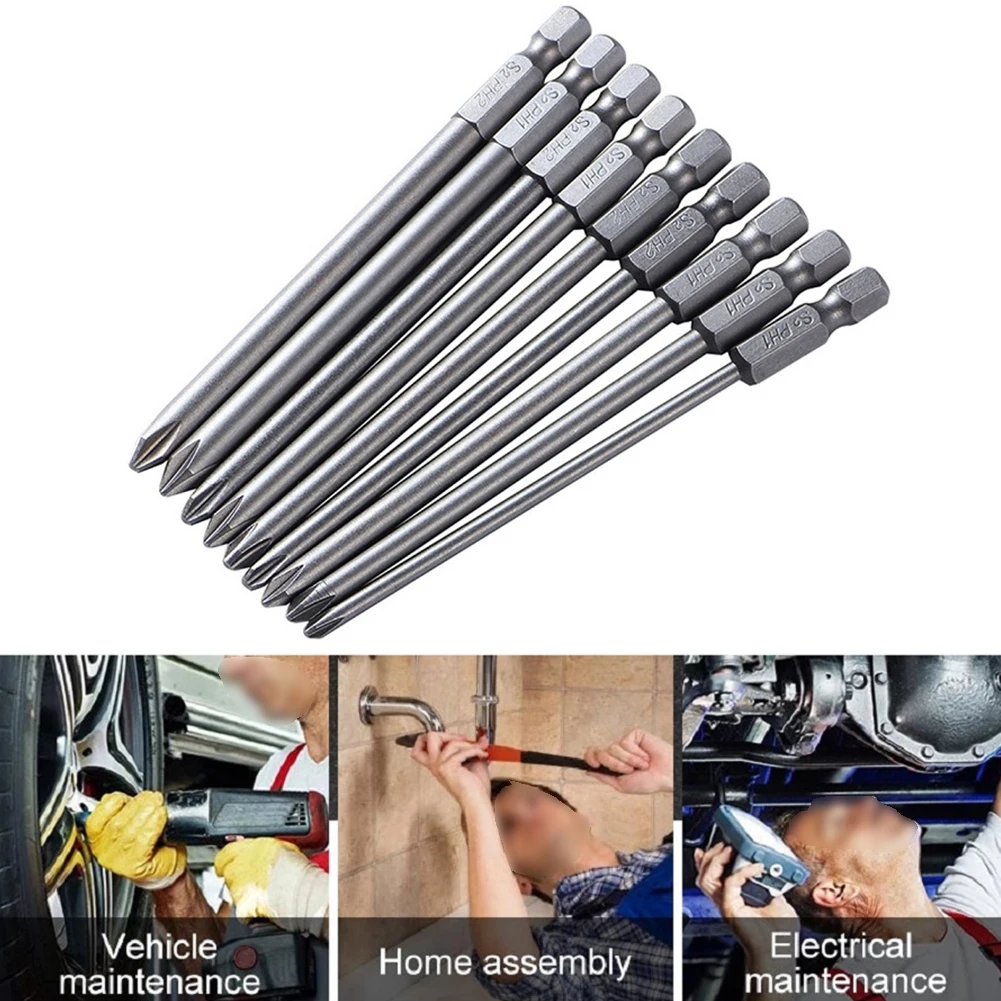 9pcs PH1 PH2 Magnetic Screwdriver Bit S2 Steel 100mm For Electric Screw Driver Magnetic Screwdriver Bit Holder
9pcs PH1 PH2 Magnetic Screwdriver Bit S2 Steel 100mm For Electric Screw Driver Magnetic Screwdriver Bit Holder