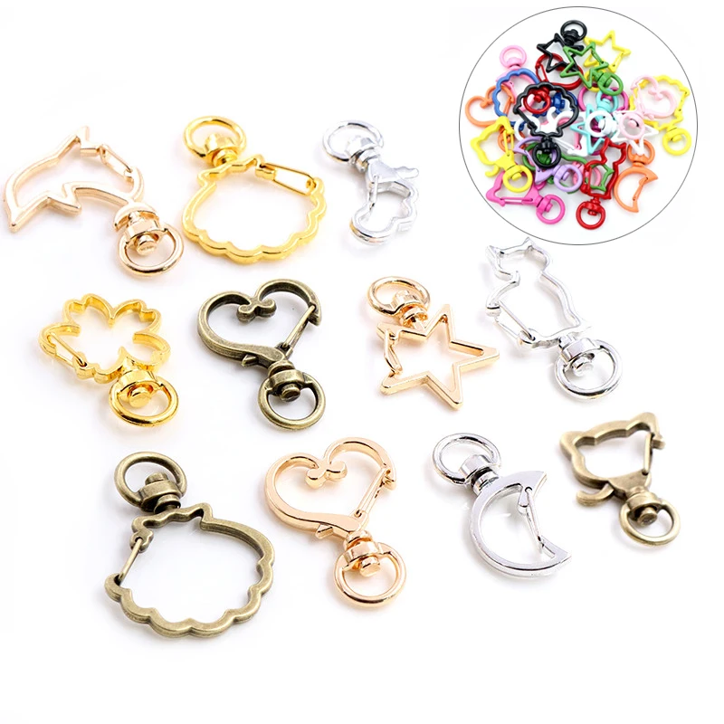 5pcs/lot Snap Hook Trigger Clips Buckles For Keychain Lobster Lobster Clasp Hooks for Necklace Key Ring Clasp DIY Making
5pcs/lot Snap Hook Trigger Clips Buckles For Keychain Lobster Lobster Clasp Hooks for Necklace Key Ring Clasp DIY Making