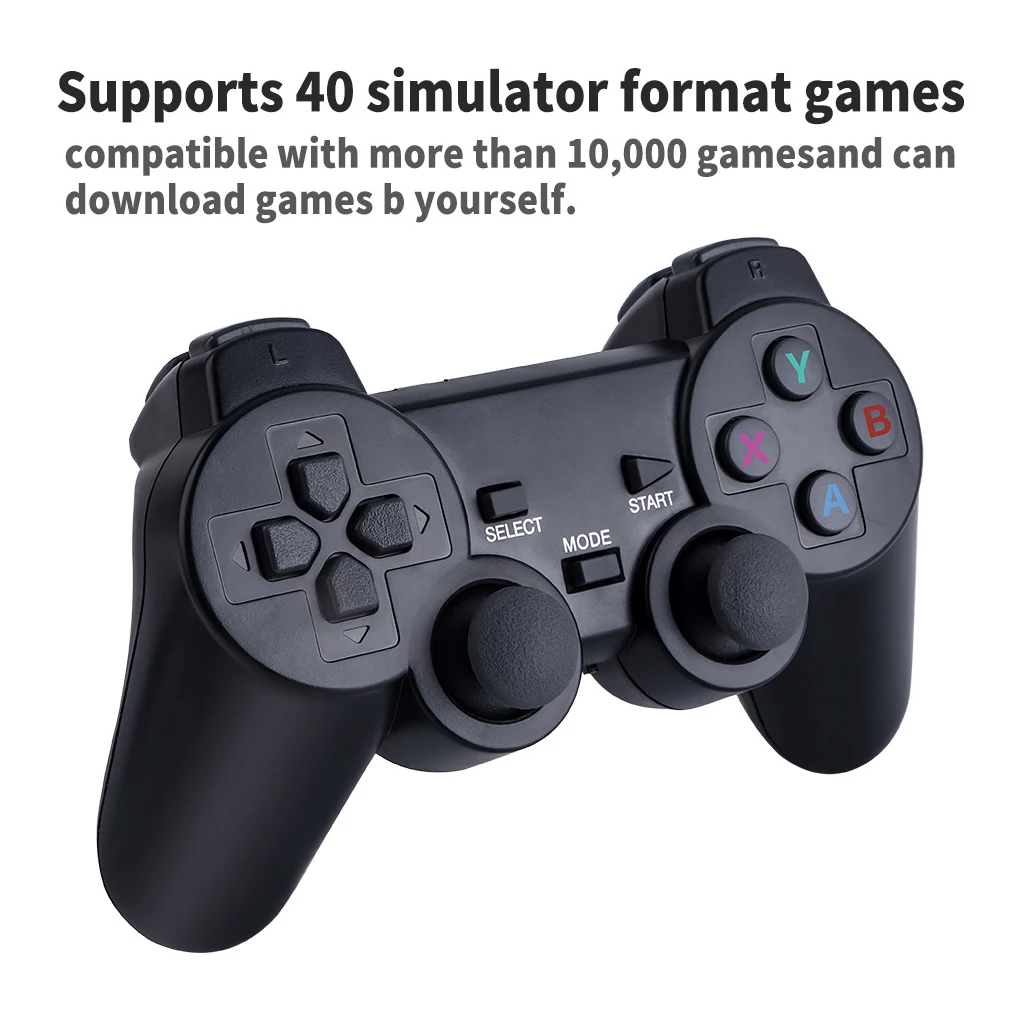 Portable 4K TV Video Game Console With 2.4G Wireless Controller Support CPS PS1 Classic Games Retro Game Console 32G 64G
Portable 4K TV Video Game Console With 2.4G Wireless Controller Support CPS PS1 Classic Games Retro Game Console 32G 64G