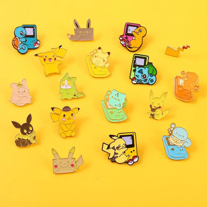 Pokemon Pikachu Brooch Metal Badge Animation Around Small Fire Dragon Envelope Pin Medallion Cartoon Jenny Turtle Toy
Pokemon Pikachu Brooch Metal Badge Animation Around Small Fire Dragon Envelope Pin Medallion Cartoon Jenny Turtle Toy