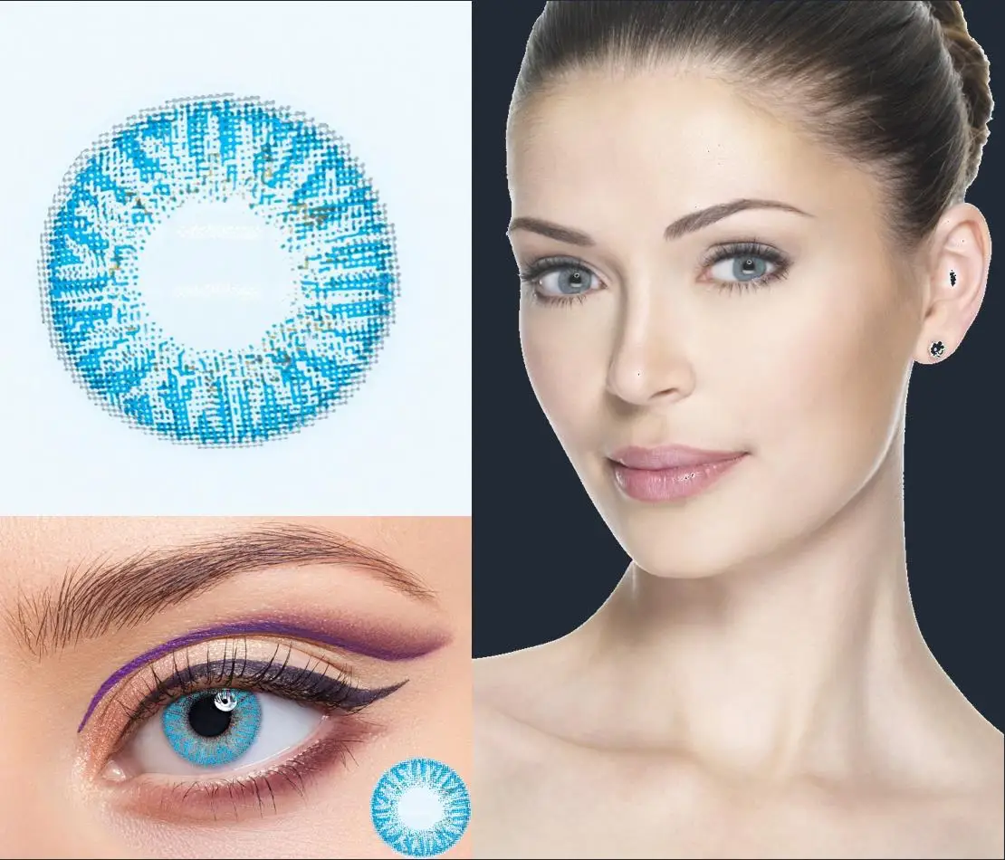 10pcs Daily Use Natural Eye Color Contact Lenses Circle Eye Contacts Lens With Color For Eyes
10pcs Daily Use Natural Eye Color Contact Lenses Circle Eye Contacts Lens With Color For Eyes