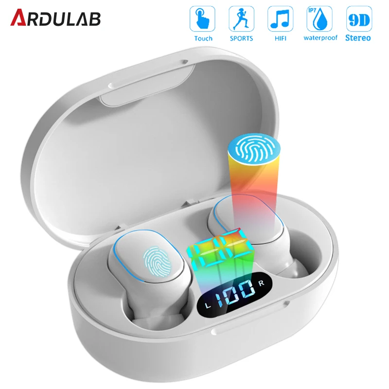 E7S Wireless Headphones 5.0 Bluetooth Earphones HIFI Lossless Sound Headsets Sport Mini TWS Earbuds for Smartphones
E7S Wireless Headphones 5.0 Bluetooth Earphones HIFI Lossless Sound Headsets Sport Mini TWS Earbuds for Smartphones