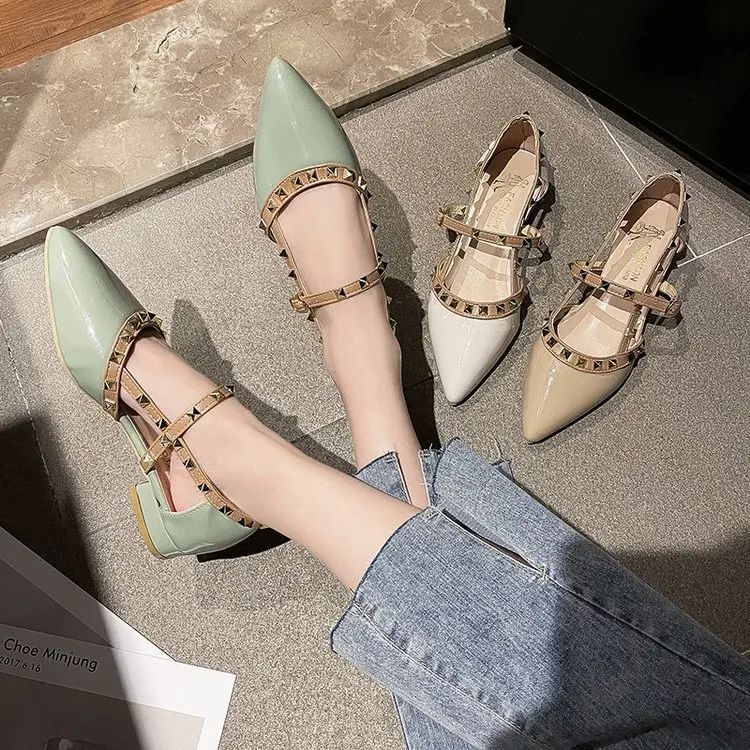 Beige Heeled Sandals Comfort Shoes for Women Buckle Strap Med 2022 Summer Black Girls Flat Fashion Medium New Studded Pointed
Beige Heeled Sandals Comfort Shoes for Women Buckle Strap Med 2022 Summer Black Girls Flat Fashion Medium New Studded Pointed