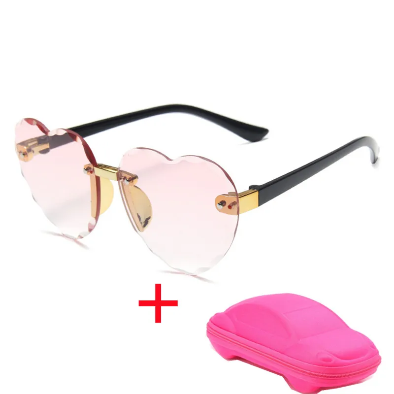 2022 New Round Heart Children Glasses Frameless Vintage Cute Gradient Clear Mirror UV400 Protection For Baby Boys And Girls
2022 New Round Heart Children Glasses Frameless Vintage Cute Gradient Clear Mirror UV400 Protection For Baby Boys And Girls