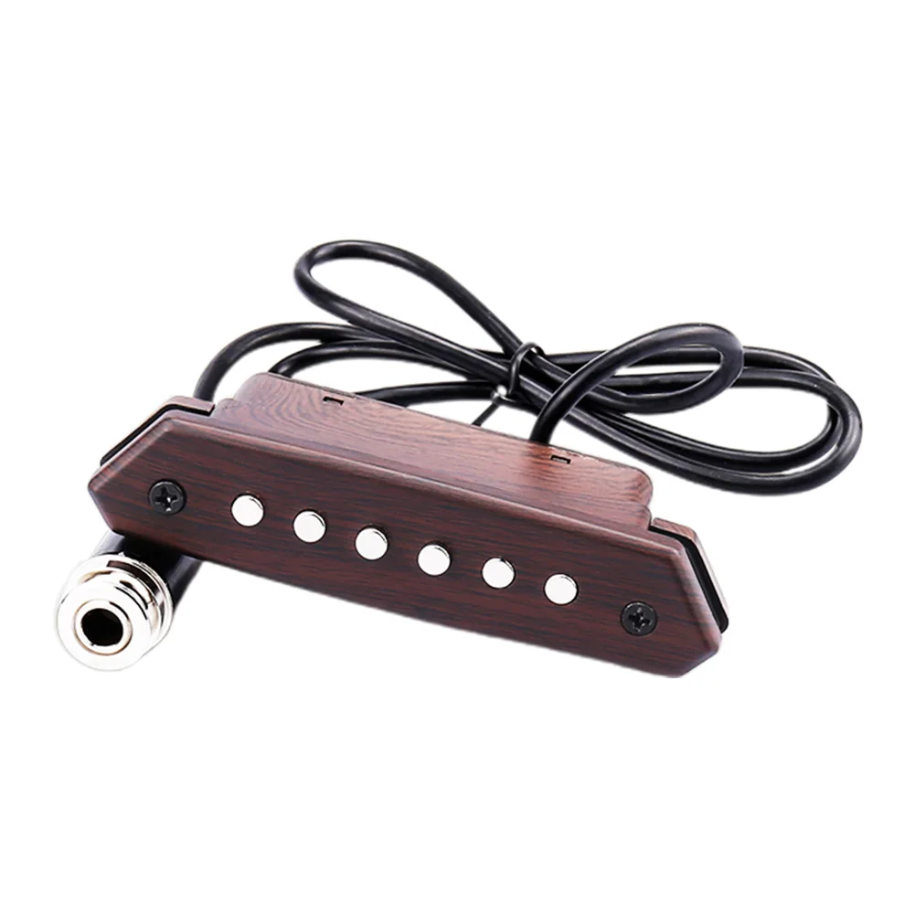 No Drilling Double Knob Adjustment Universal Professional 6.5mm Interface Stable Live Noise Reduction Performance Guitar Pickup
No Drilling Double Knob Adjustment Universal Professional 6.5mm Interface Stable Live Noise Reduction Performance Guitar Pickup