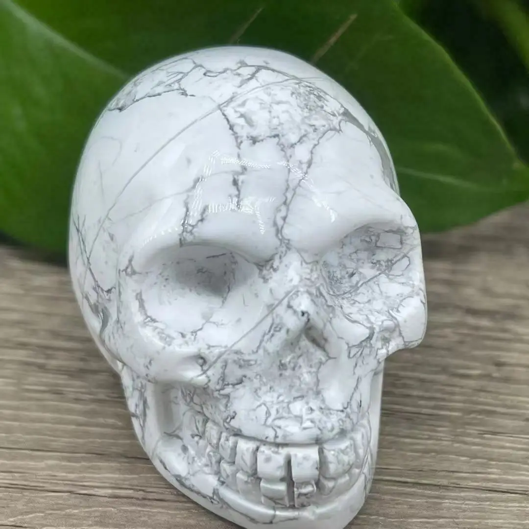 Natural crystal specimens. White turquoise quartz. Hand carved. Delicate skull. The healing
Natural crystal specimens. White turquoise quartz. Hand carved. Delicate skull. The healing