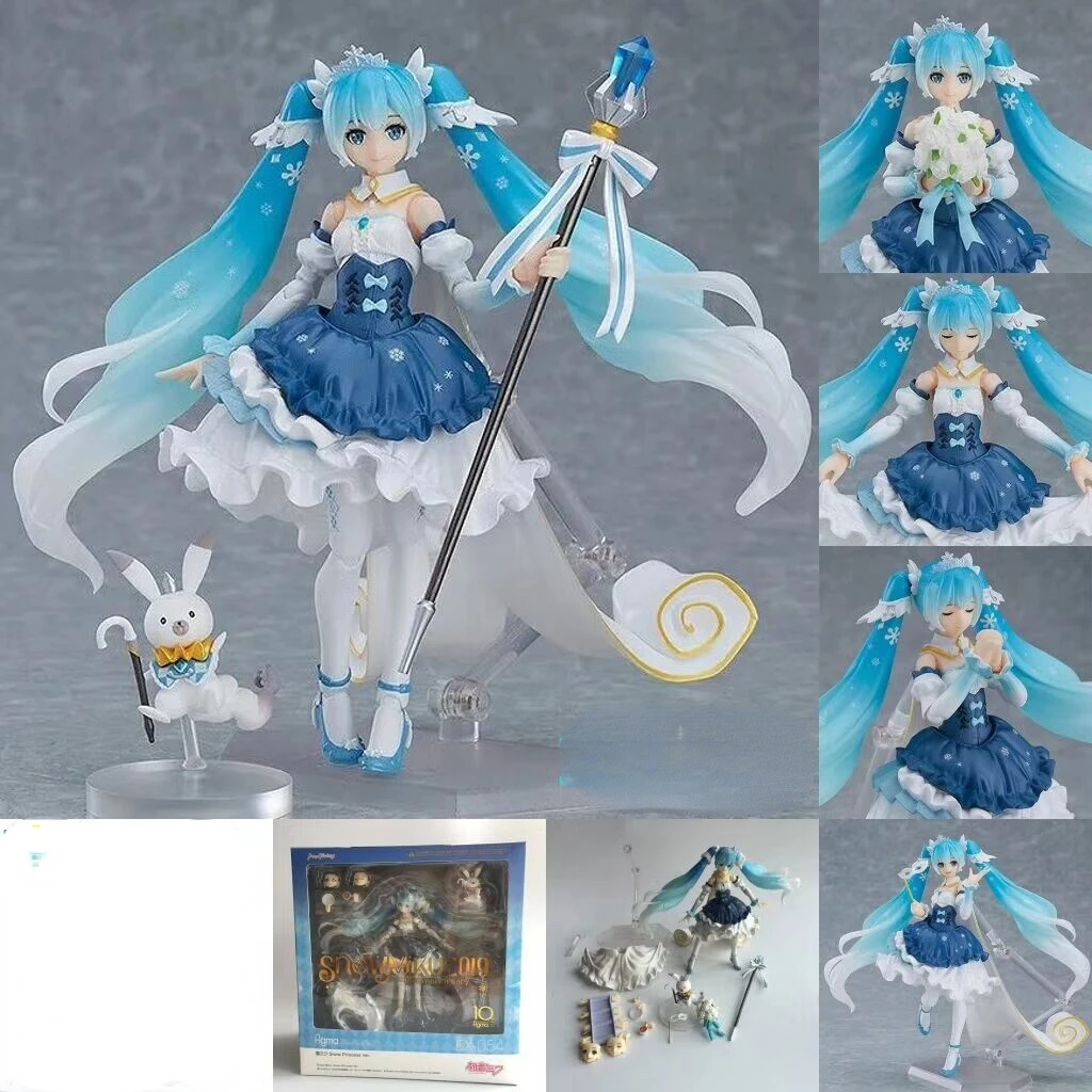 Virgin Virtual Singer Hatsune Miku Figma Movable Ex-054 Cute Kawaii Snow Girl Anime Figures
Virgin Virtual Singer Hatsune Miku Figma Movable Ex-054 Cute Kawaii Snow Girl Anime Figures