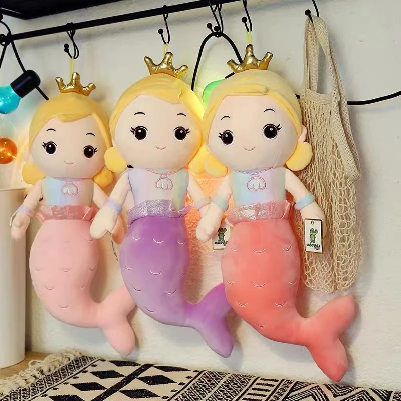 30Cm Cute Mermaid Princess Cartoon Plush Dolls Stuffed Kawaii Animal Beautiful Crown Mermaid Plush Doll Pillow Birthday Gifts
30Cm Cute Mermaid Princess Cartoon Plush Dolls Stuffed Kawaii Animal Beautiful Crown Mermaid Plush Doll Pillow Birthday Gifts