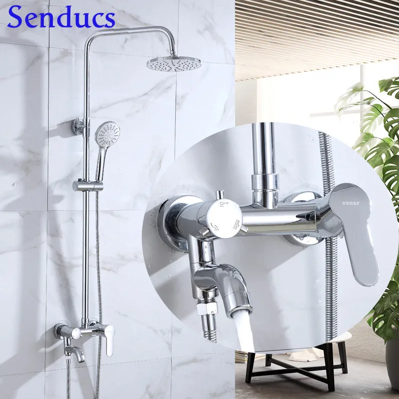 RoHS Electroplated Silver Gold Black White Bathroom Shower System Wall Mounted Solid Brass Bathroom Faucets Portable Shower
RoHS Electroplated Silver Gold Black White Bathroom Shower System Wall Mounted Solid Brass Bathroom Faucets Portable Shower