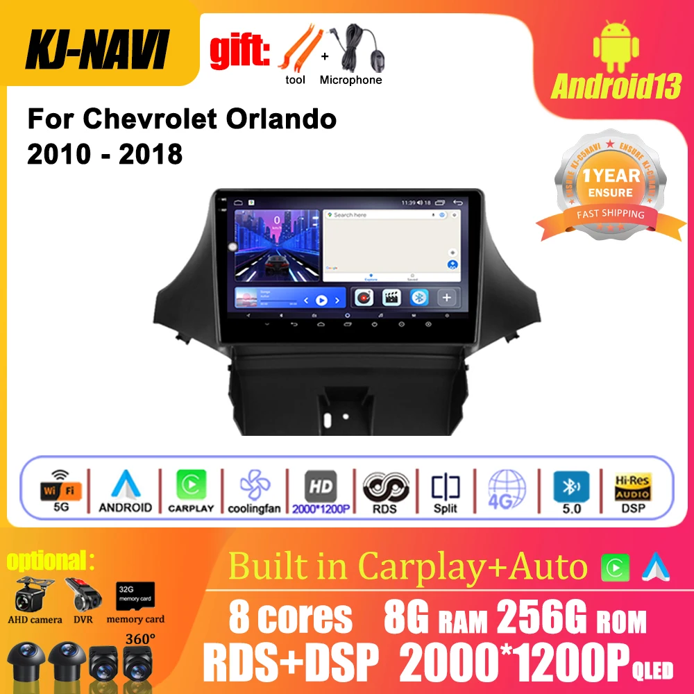 Автомобильная Мультимедийная система, автомагнитола 9 "на Android 13, с GPS, Wi-Fi, для Chevrolet Orlando 2010-2018, типоразмер 2DIN
Автомобильная Мультимедийная система, автомагнитола 9 "на Android 13, с GPS, Wi-Fi, для Chevrolet Orlando 2010-2018, типоразмер 2DIN