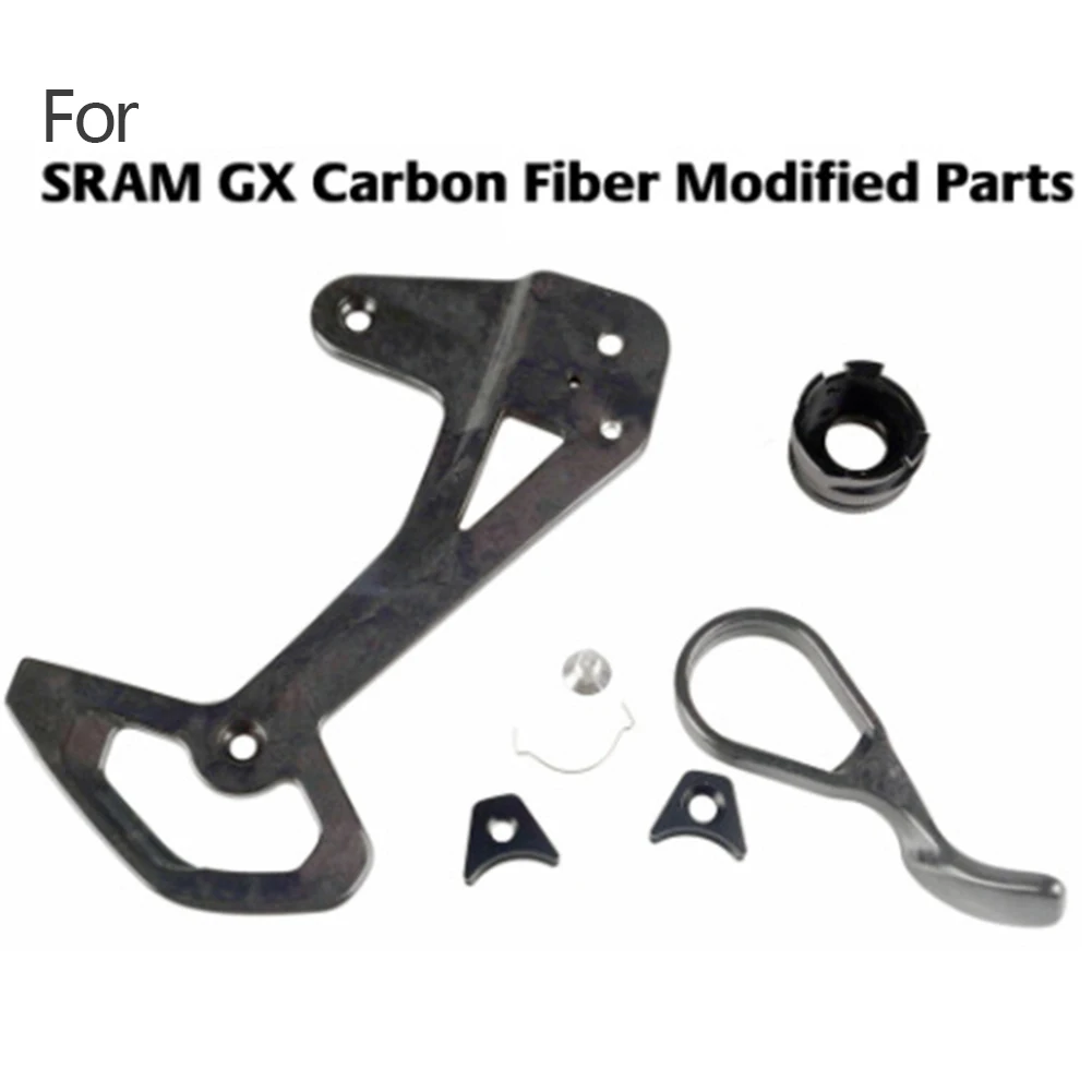 Bike Rear Derailleur Cage And Adjustable Shifter Lever Modified Parts Carbon Fiber For SRAM GX EAGLE X01 XX1 Bicycle Accessories
Bike Rear Derailleur Cage And Adjustable Shifter Lever Modified Parts Carbon Fiber For SRAM GX EAGLE X01 XX1 Bicycle Accessories
