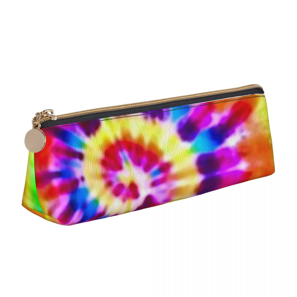 Rainbow Tie Dye Triangle Pencil Case Psychedelic Supernova College Big Zipper Pencil Box Girls Boys Fashion Leather Pen Bags
Rainbow Tie Dye Triangle Pencil Case Psychedelic Supernova College Big Zipper Pencil Box Girls Boys Fashion Leather Pen Bags