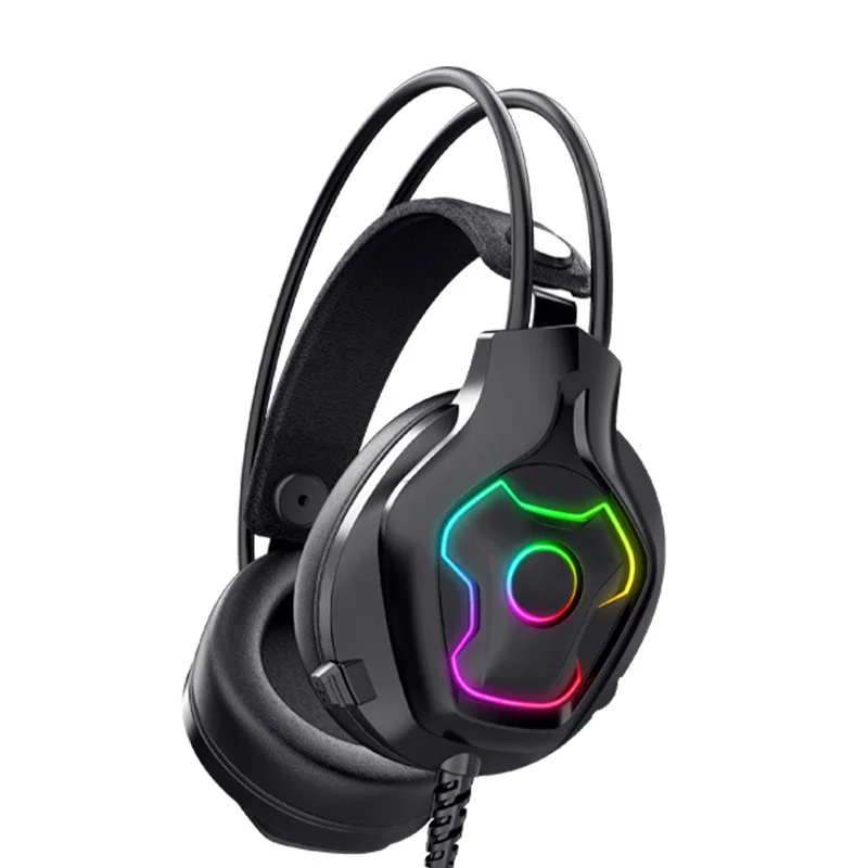 RBG Colorful Bass Stereo Headphone Gaming Earphones 7.1 Listening Positioning Game With Mic Wired Headset For Computer Laptop PC
RBG Colorful Bass Stereo Headphone Gaming Earphones 7.1 Listening Positioning Game With Mic Wired Headset For Computer Laptop PC