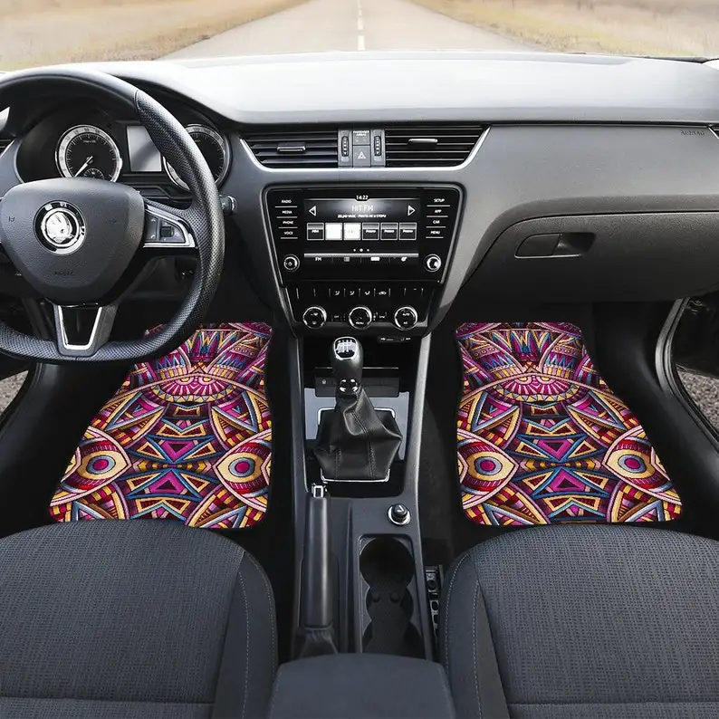 Colorful Tribal Abstract Art Car Floor Mats Set, Front and Back Floor Mats for Car, Car Accessories
Colorful Tribal Abstract Art Car Floor Mats Set, Front and Back Floor Mats for Car, Car Accessories