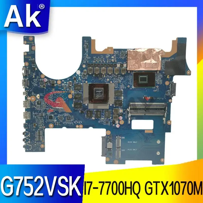 G752VSK Motherboard is for ASUS ROG G752V G752VS G752VM GFX752V Laptop Motherboard I7-7700HQ GTX1070M/8G 100% test OK
G752VSK Motherboard is for ASUS ROG G752V G752VS G752VM GFX752V Laptop Motherboard I7-7700HQ GTX1070M/8G 100% test OK