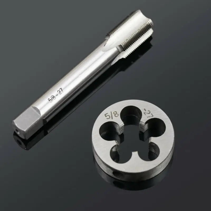 High speed steel Gewindebohrer Und Matrizensatz 5/8"-27 Thread Tap Metalworking Metallbearbeitung Handwerkzeug CNC
High speed steel Gewindebohrer Und Matrizensatz 5/8"-27 Thread Tap Metalworking Metallbearbeitung Handwerkzeug CNC