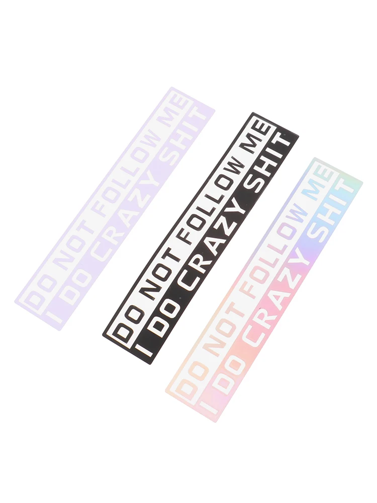Brand New And High Quality Do Not Follow Me 3D Car Stickers And Decals Reflective Car Stickers Car Styling Accessories
Brand New And High Quality Do Not Follow Me 3D Car Stickers And Decals Reflective Car Stickers Car Styling Accessories