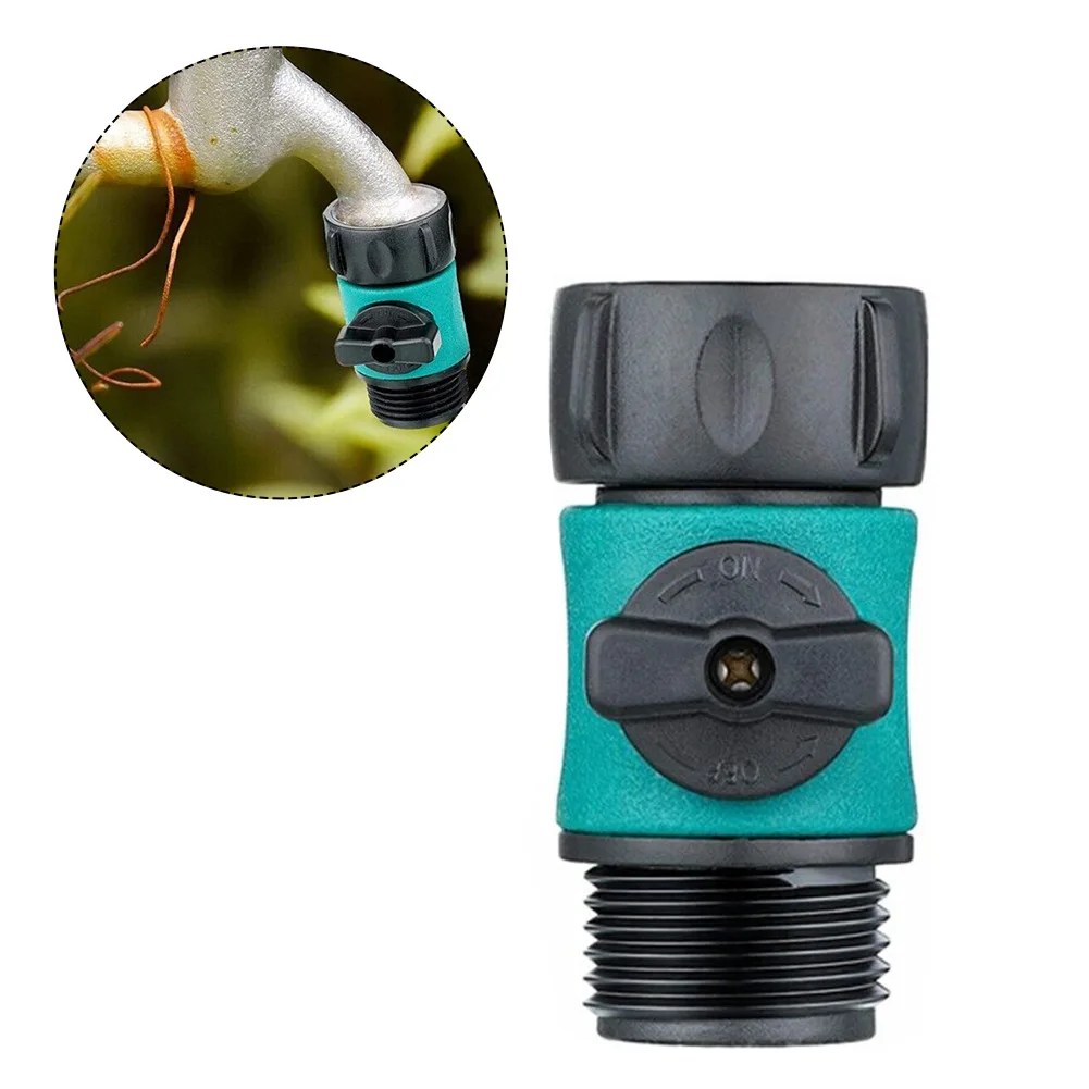 Turn Off Valve Hose Connector Soaker Equipment Water Hose Shutoff Valve 3/4 Inch ABS Plastic Accessory Faucets
Turn Off Valve Hose Connector Soaker Equipment Water Hose Shutoff Valve 3/4 Inch ABS Plastic Accessory Faucets