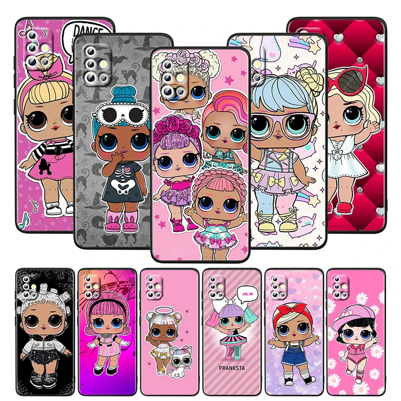 LOL Surprise Girl Cute For Samsung Galaxy A52S A72 A71 A52 A51 A12 A32 A21S 4G 5G Funda Soft Black Phone Case Capa Cover Coque
LOL Surprise Girl Cute For Samsung Galaxy A52S A72 A71 A52 A51 A12 A32 A21S 4G 5G Funda Soft Black Phone Case Capa Cover Coque