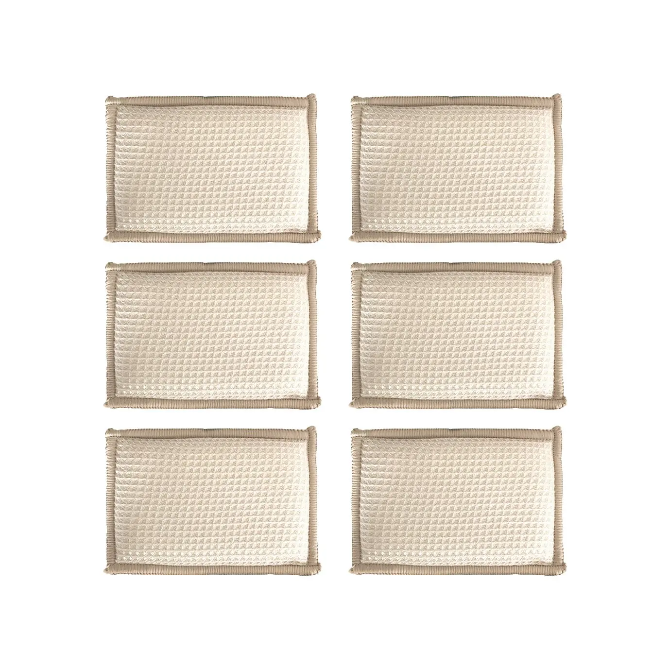 6Pcs Bamboo Fiber Sponge Kitchen Cloth Cleaning Brush Absorbent Oil-Free Scouring Pad Reusable Dishwashing Sponge
6Pcs Bamboo Fiber Sponge Kitchen Cloth Cleaning Brush Absorbent Oil-Free Scouring Pad Reusable Dishwashing Sponge