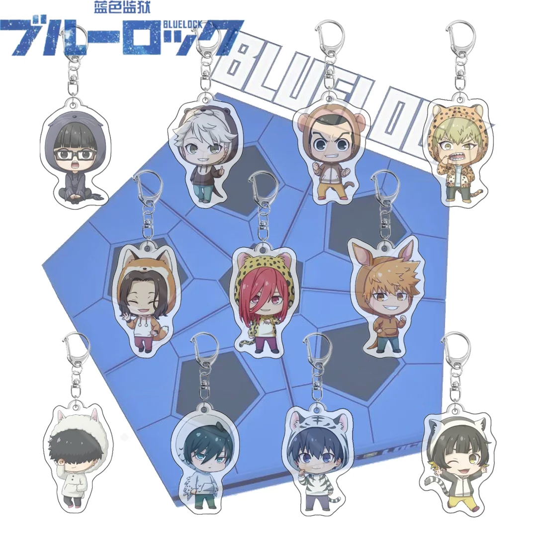 Anime Blue Lock Keychain Chigiri Hyouma Isagi Yoichi Bachira Meguru Cosplay Key Chain Kunigami Rensuke Football Seishiro Nagi
Anime Blue Lock Keychain Chigiri Hyouma Isagi Yoichi Bachira Meguru Cosplay Key Chain Kunigami Rensuke Football Seishiro Nagi
