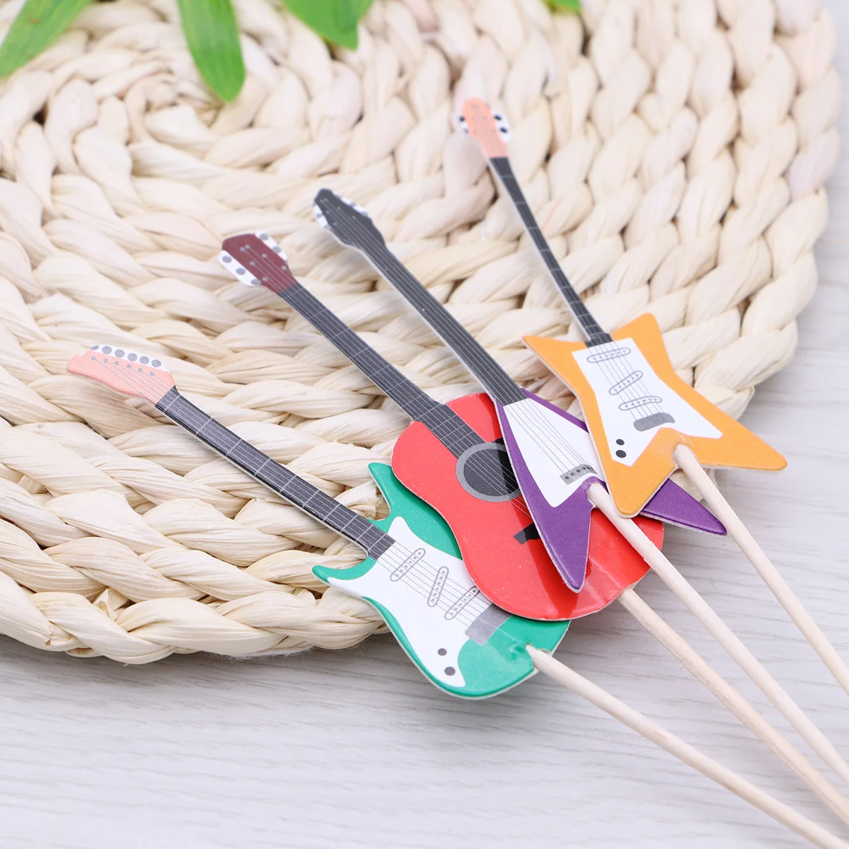 24 Pcs Music Note Balloons Cupcake Ornaments Music Guitar Cake Decorations Cupcake Topper Paper Cup Music Party Decorations
24 Pcs Music Note Balloons Cupcake Ornaments Music Guitar Cake Decorations Cupcake Topper Paper Cup Music Party Decorations