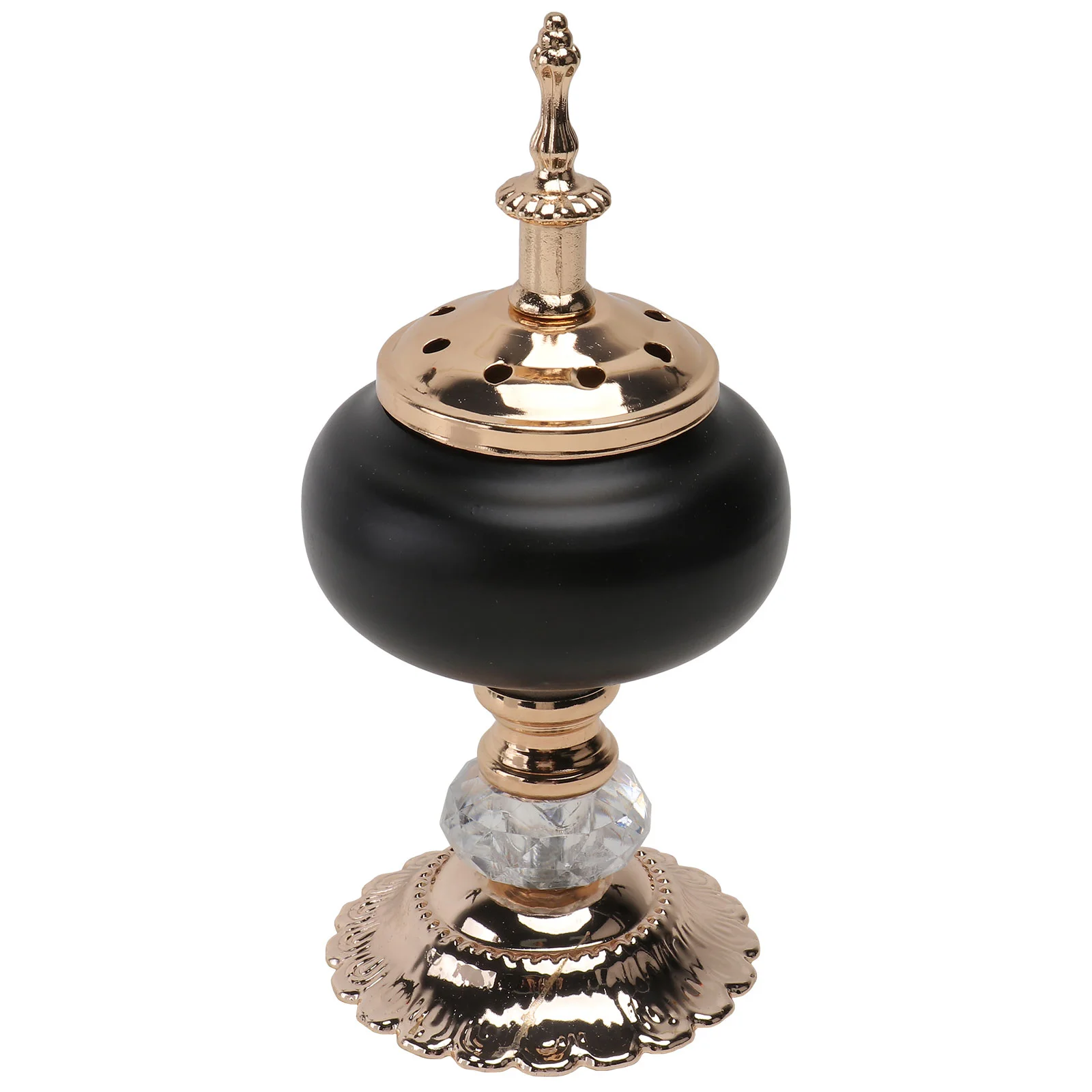 Cone Burner European Hollow Holder Party Tabletop Charcoal 8x8x18cm Black Wrought Iron Office Decor
Cone Burner European Hollow Holder Party Tabletop Charcoal 8x8x18cm Black Wrought Iron Office Decor