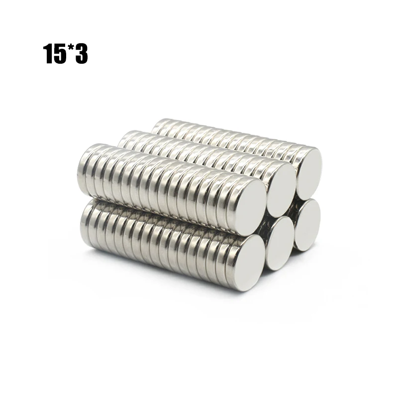 5/10/20/25 Pcs 15x3mm Neodymium Magnet N35 NdFeB Magnet Round Rare Earth Magnet Powerful Small imanes Permanent Magnetic Disc
5/10/20/25 Pcs 15x3mm Neodymium Magnet N35 NdFeB Magnet Round Rare Earth Magnet Powerful Small imanes Permanent Magnetic Disc