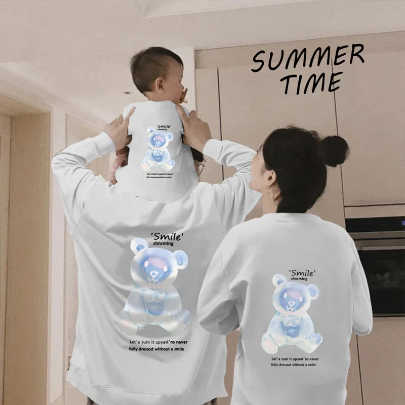 Long-sleeve Adult Kids Sweatshirts for Dad Mom Daughter Son Matching Clothes Outfits Cartoon Bear Family Girls Boys Print Tops
Long-sleeve Adult Kids Sweatshirts for Dad Mom Daughter Son Matching Clothes Outfits Cartoon Bear Family Girls Boys Print Tops