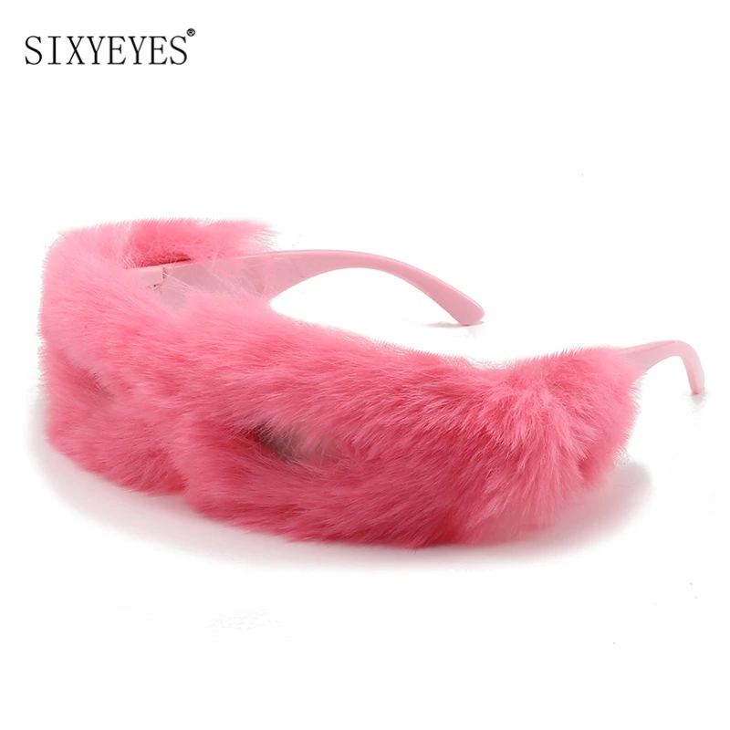 2022 New Trendy Soft Fur Velvet Sunglasses Women Men Brand Designer Y2K Sun Glasses Female Sports Goggles Party Eyewear Oculos
2022 New Trendy Soft Fur Velvet Sunglasses Women Men Brand Designer Y2K Sun Glasses Female Sports Goggles Party Eyewear Oculos