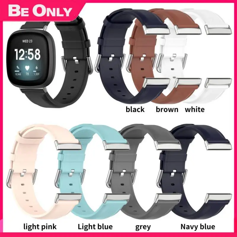 Replacement Wrist Strap Silicagel Strap Universal Leather Strap Watch Band Breathable Sports Band For Fitbit Versa4/sense2
Replacement Wrist Strap Silicagel Strap Universal Leather Strap Watch Band Breathable Sports Band For Fitbit Versa4/sense2