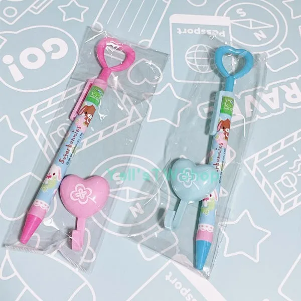 Редкая шариковая ручка sugarbunny Kawaii Милая ручка с магнитным крючком школьные канцелярские принадлежности
Редкая шариковая ручка sugarbunny Kawaii Милая ручка с магнитным крючком школьные канцелярские принадлежности
