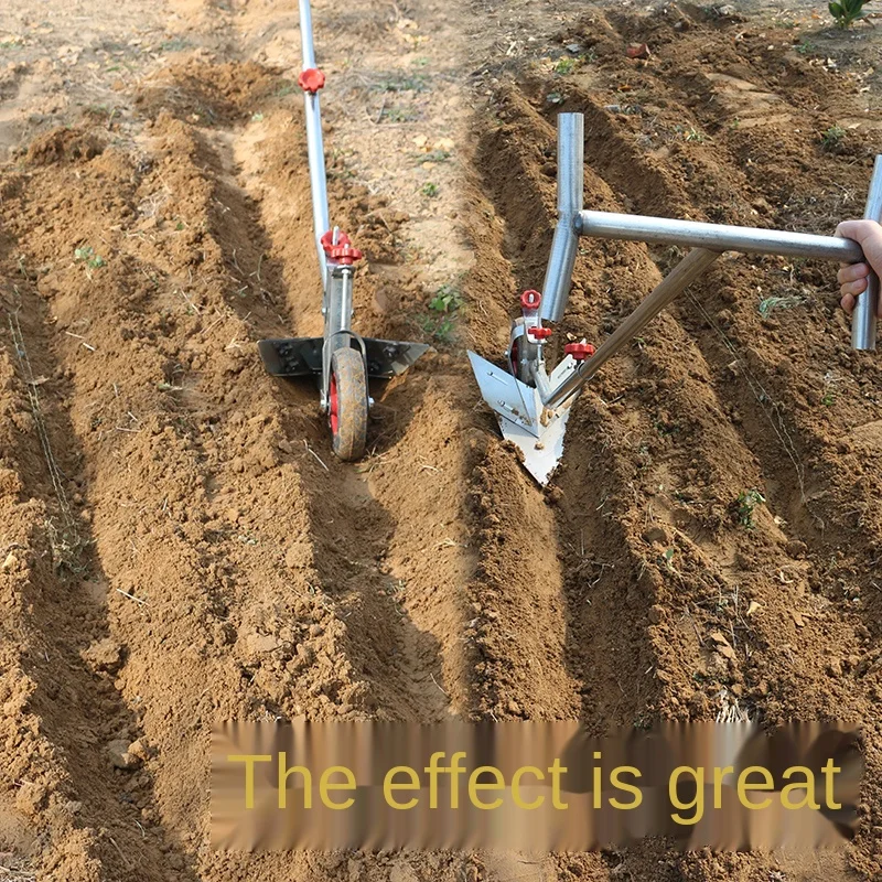 Hand-Pulled Plough Artificial Small Ditching Artifact Agricultural Soil Turning Loosening Cultivation Machine Land Opening Tool
Hand-Pulled Plough Artificial Small Ditching Artifact Agricultural Soil Turning Loosening Cultivation Machine Land Opening Tool