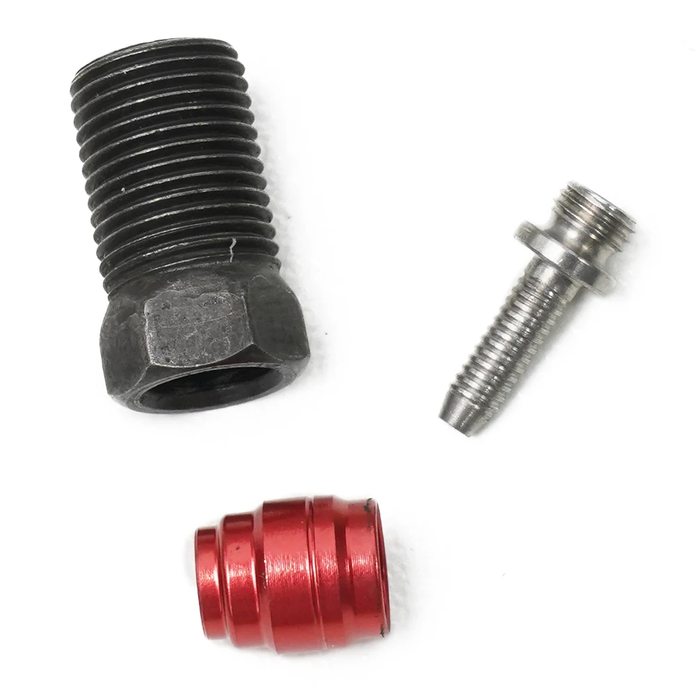 Bike 1 X Olive 1 X Connecting Nut 1 X Insert Insert & Olive & Connecting Nut 10x2.125(57-152) Bicycle Disc Brake
Bike 1 X Olive 1 X Connecting Nut 1 X Insert Insert & Olive & Connecting Nut 10x2.125(57-152) Bicycle Disc Brake