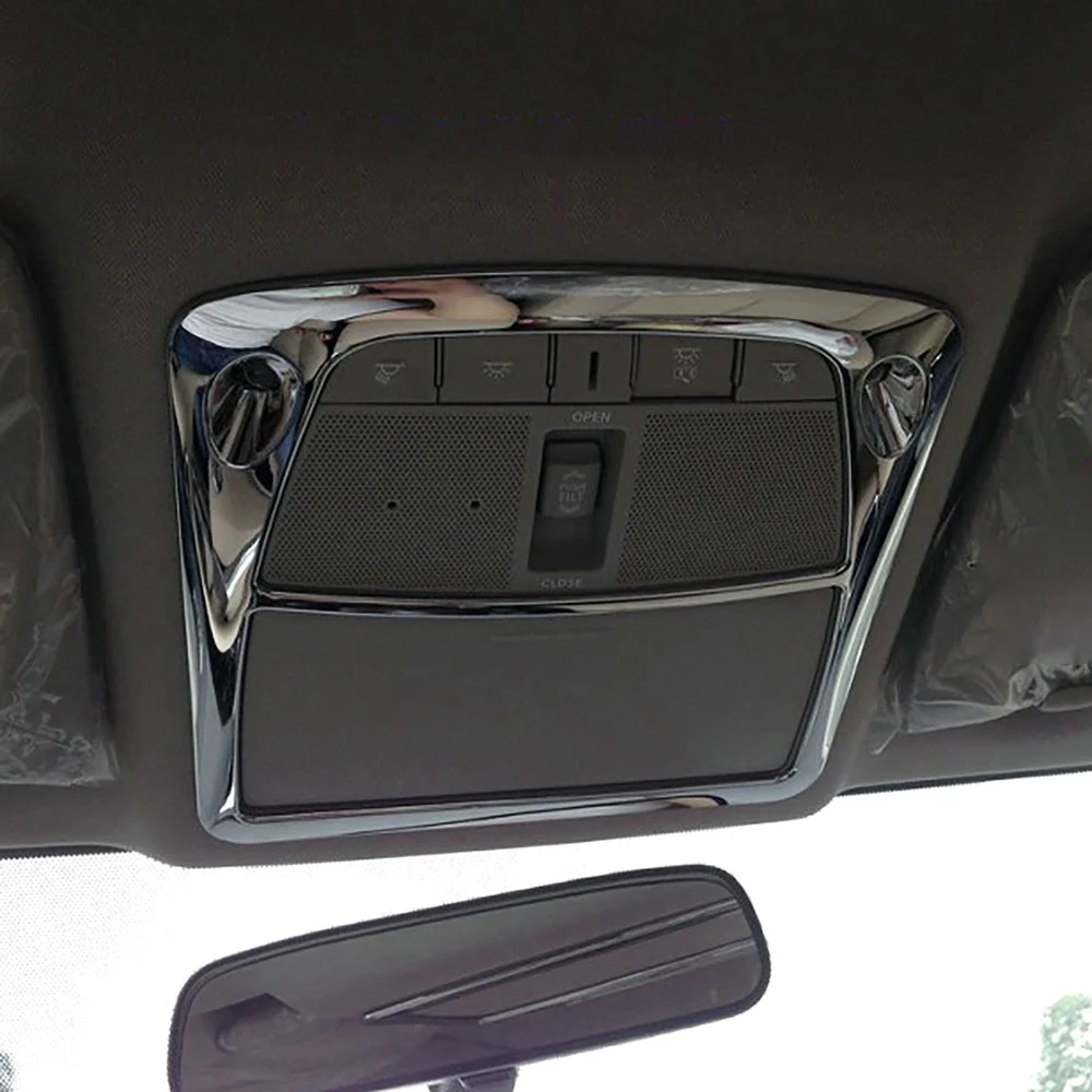 Аксессуары для Nissan X-trail T32 2014-2019 2020 хромированный потолочный светильник для чтения ободок отделка
Аксессуары для Nissan X-trail T32 2014-2019 2020 хромированный потолочный светильник для чтения ободок отделка