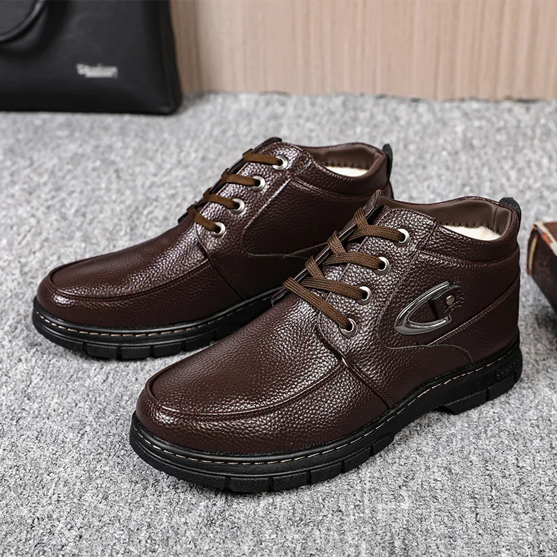 Men Boots Autumn Martin Boots High Top Trend Boots New Military Boots British Style Black Men Leather Boots Size 38-45
Men Boots Autumn Martin Boots High Top Trend Boots New Military Boots British Style Black Men Leather Boots Size 38-45